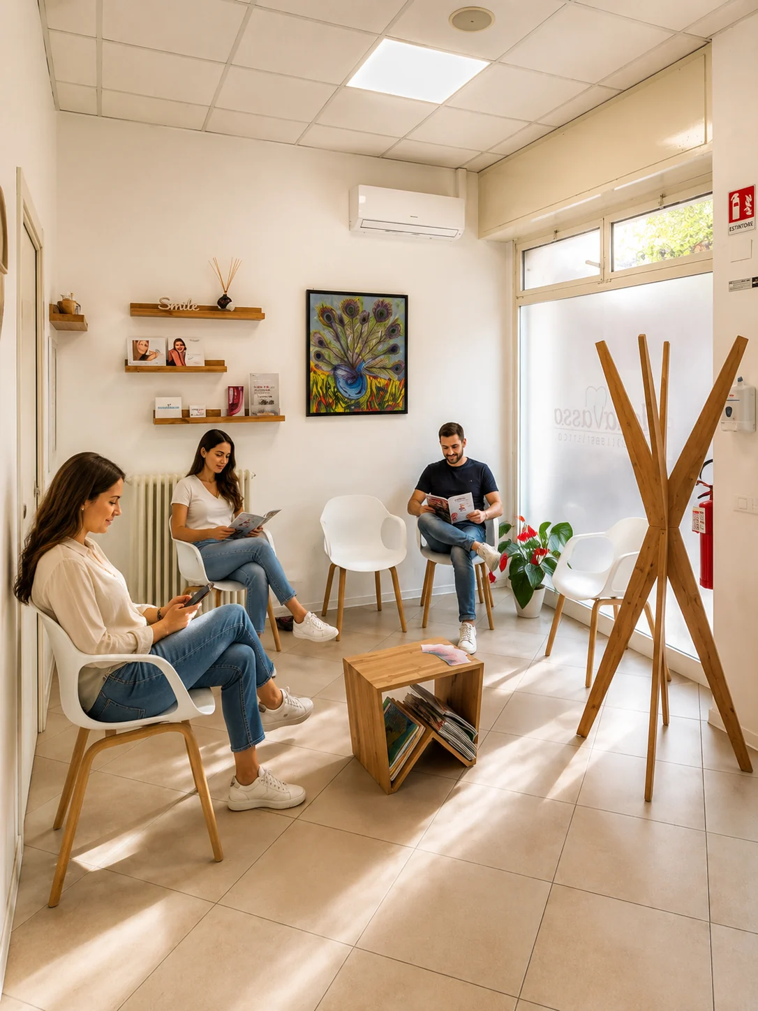 Sala d’attesa dello Studio Dentistico Chiavassa